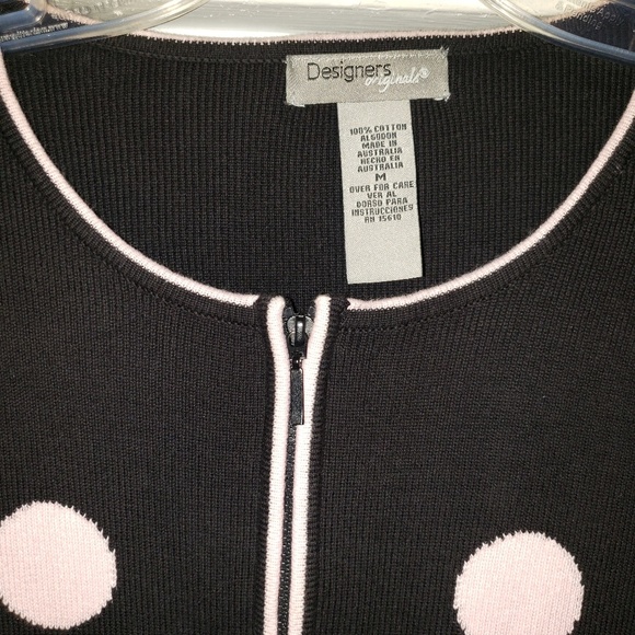 Ladies zip up sweater sz med - Picture 3 of 8